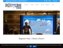 Tablet Screenshot of derpycon.com